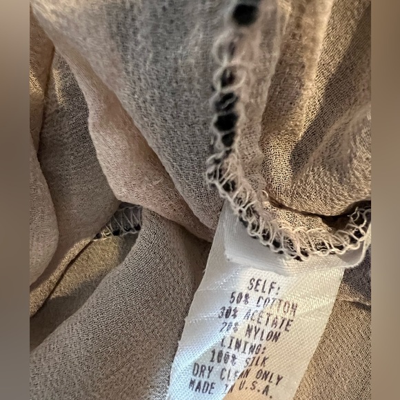 Nanette Lepore Rich Bouquet Black Lace Top Button Front 10 XE - Picture 3 of 6